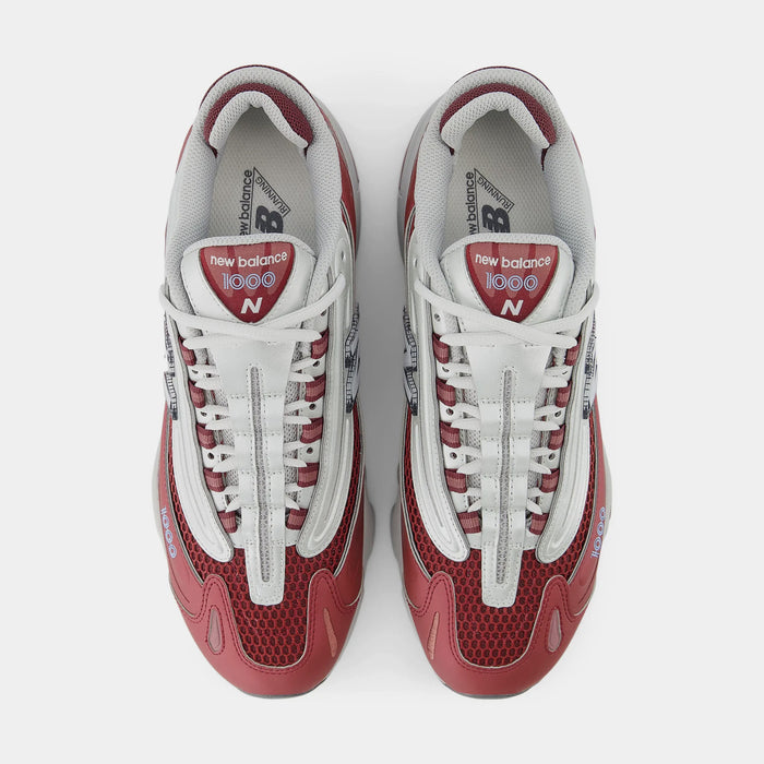1000 Mens Running Shoes (Red/Silver)