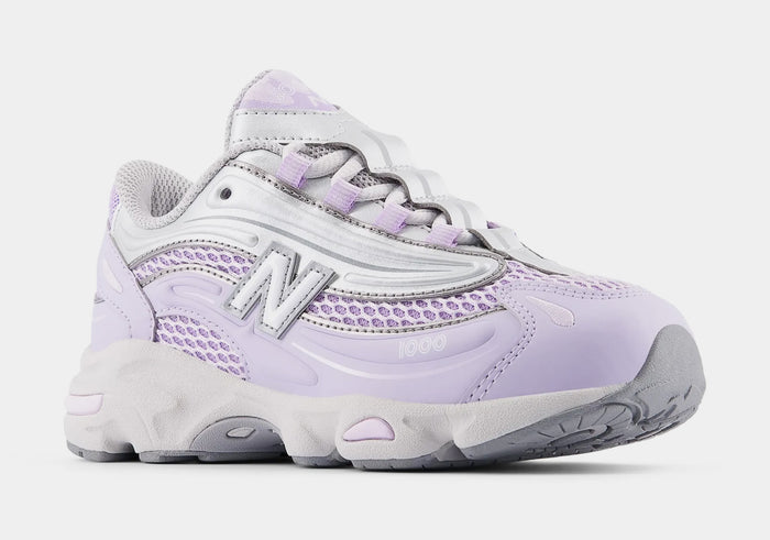 1000 Preschool Running Shoes (Bright Lavender/Light Silver Metallic)