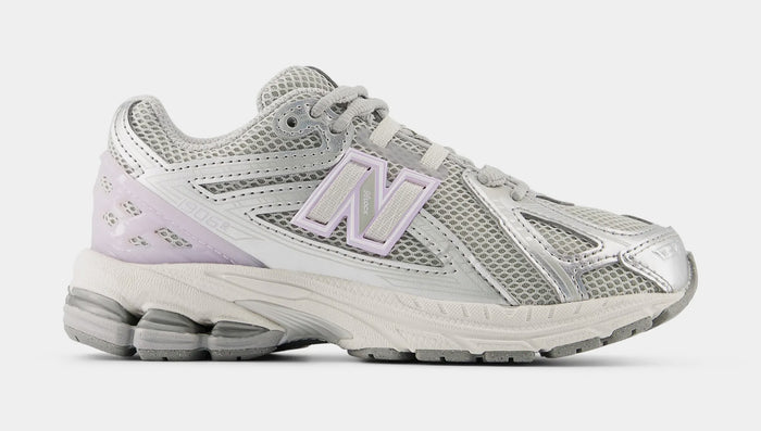 1906R Preschool Running Shoes (Silver Metallic/Milk Violet)