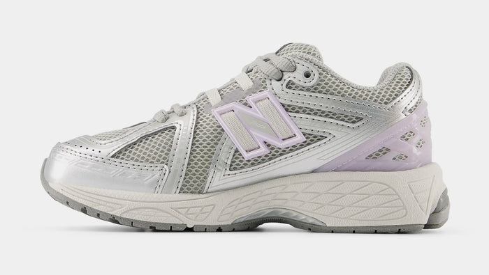 1906R Preschool Running Shoes (Silver Metallic/Milk Violet)