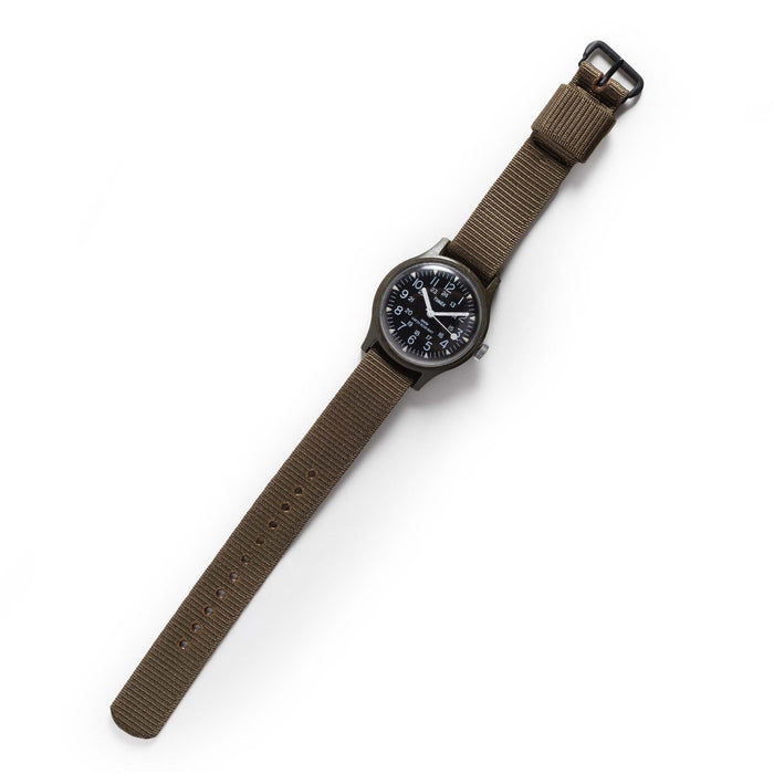 flatlay of the 1991 Timex Camper