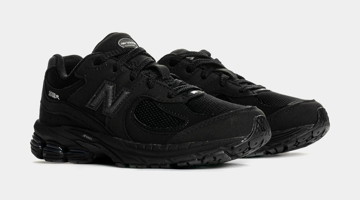 2002R Preschool Running Shoes (Black/Black Metallic)