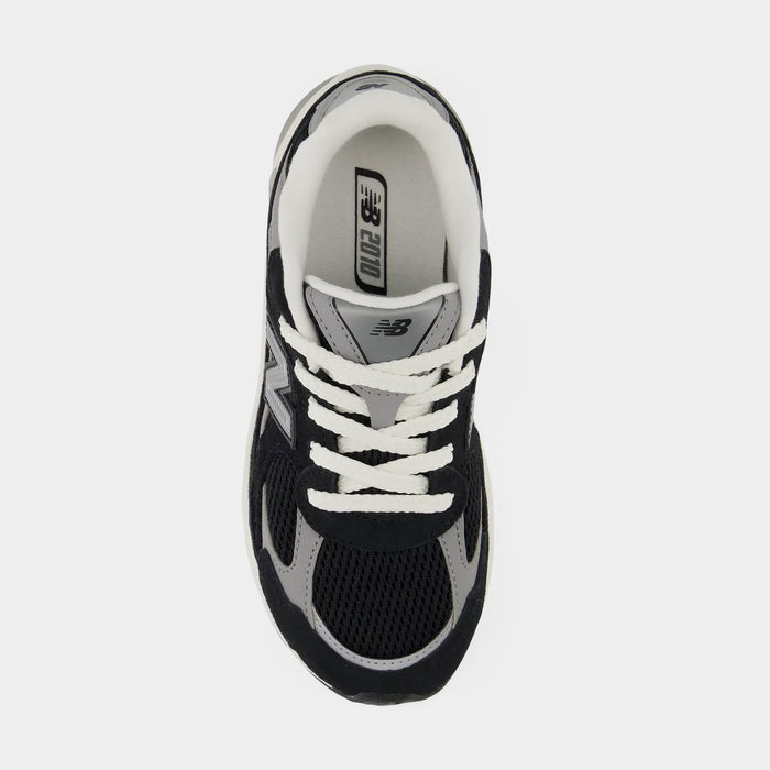 2010 Lace Preschool Running Shoes (Black/Shadow Grey)