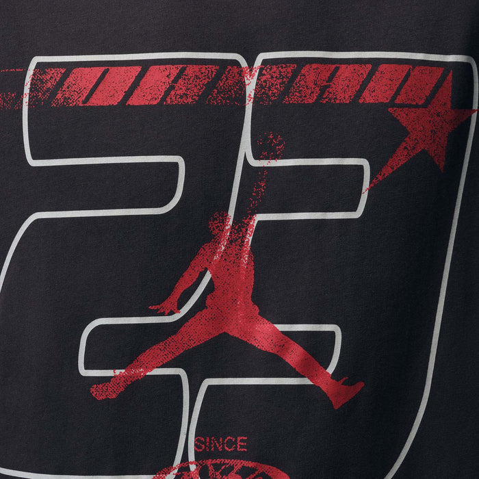 23 Graphic Star Mens Short Sleeve Shirt (Off Noir)