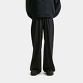 24.7 PerfectStretch Dri Fit High Waisted Loose Wide Leg Womens Pants (Black/Dark Smoke Grey)