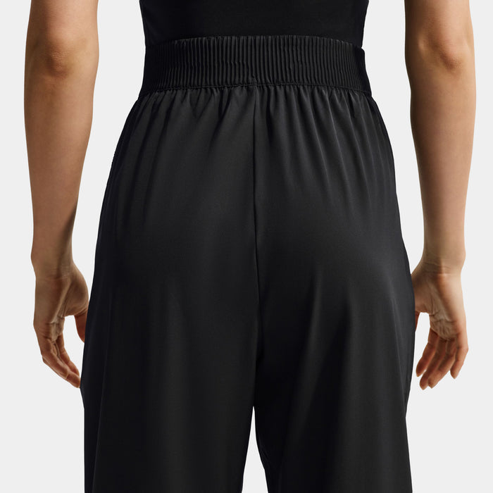 24.7 PerfectStretch Dri Fit High Waisted Loose Wide Leg Womens Pants (Black/Dark Smoke Grey)