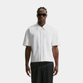 24.7 PerfectStretch Dri Fit UV Button Up Mens Short Sleeve Shirt (White/Sail/Photon Dust)