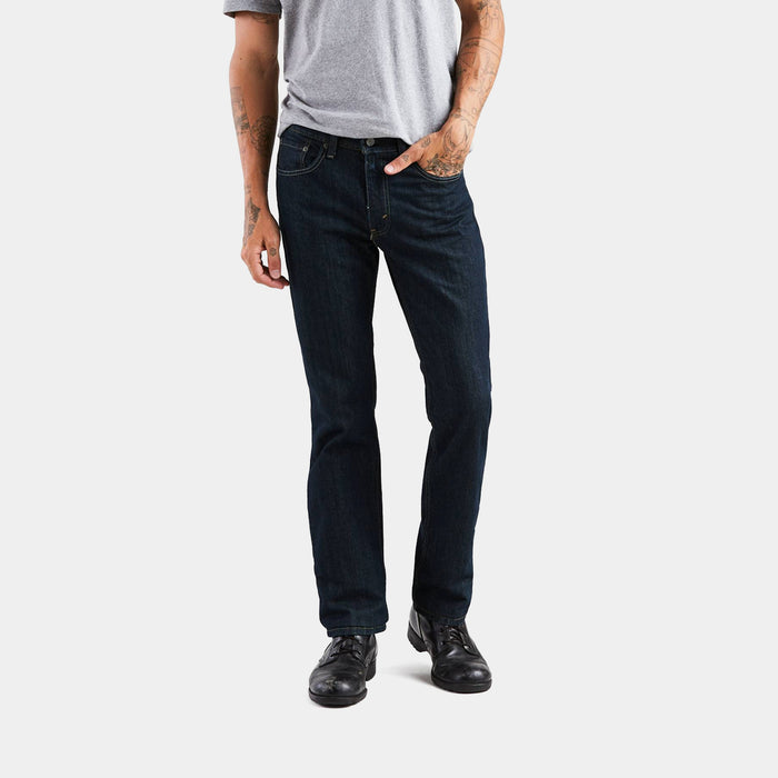 514 Slim Straight Mens Jeans (Tumbled Rigid Blue)
