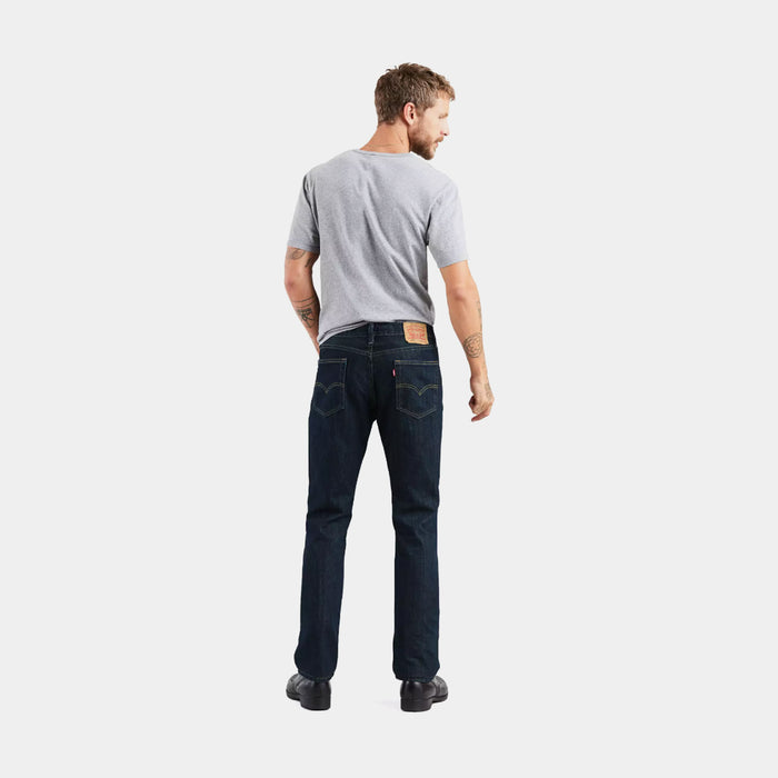 514 Slim Straight Mens Jeans (Tumbled Rigid Blue)