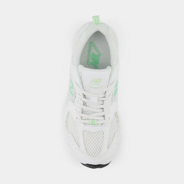 530 Bungee Preschool Running Shoes (White/Melon Water)