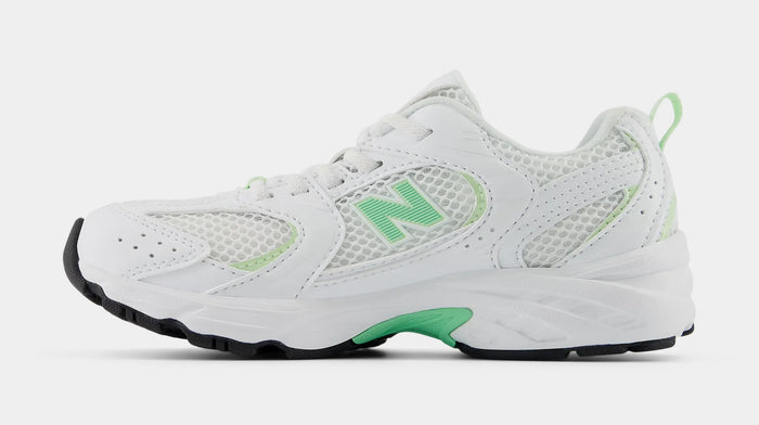 530 Bungee Preschool Running Shoes (White/Melon Water)