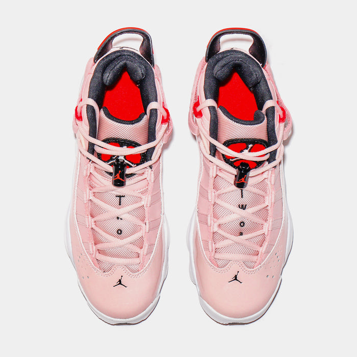 6 Rings Atmosphere Grade School Lifestyle Shoes (Pink)