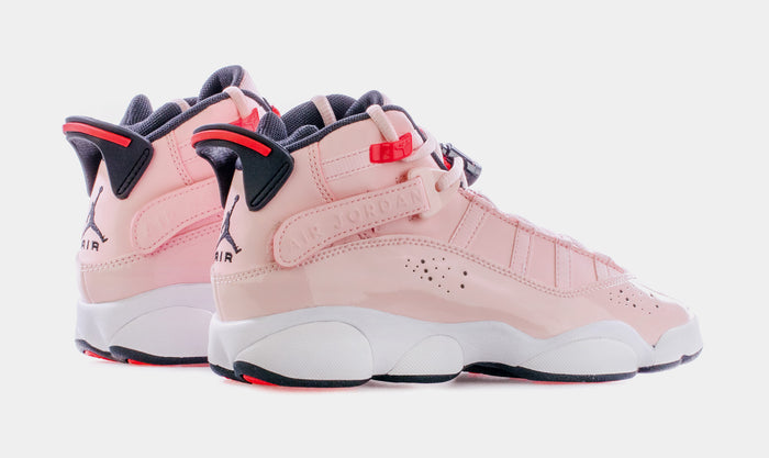 6 Rings Atmosphere Grade School Lifestyle Shoes (Pink)