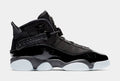 6 Rings Grade School Basketball Shoes (Black/White/Black)