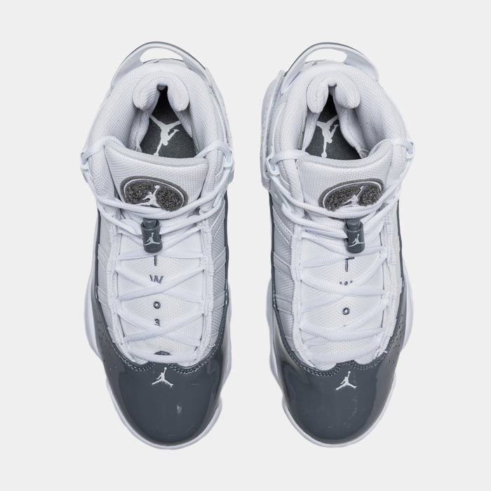 6 Rings Mens Basketball Shoes (White/ Cool Grey)