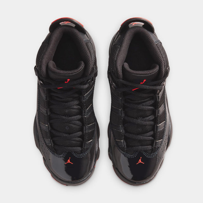 6 Rings Preschool Basketball Shoes (Black/Infrared 23)