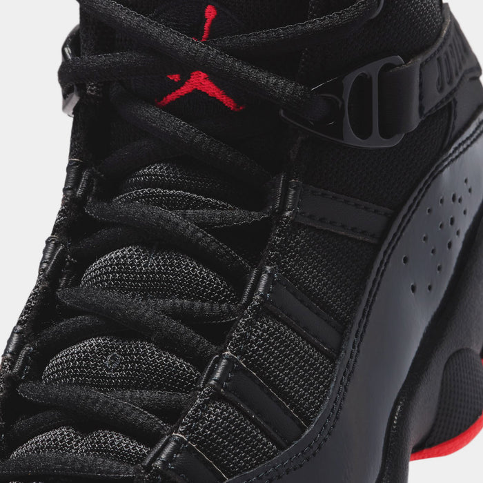 6 Rings Preschool Basketball Shoes (Black/Infrared 23)