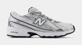 740 Bungee Lace Preschool Lifestyle Shoes (White/Navy)