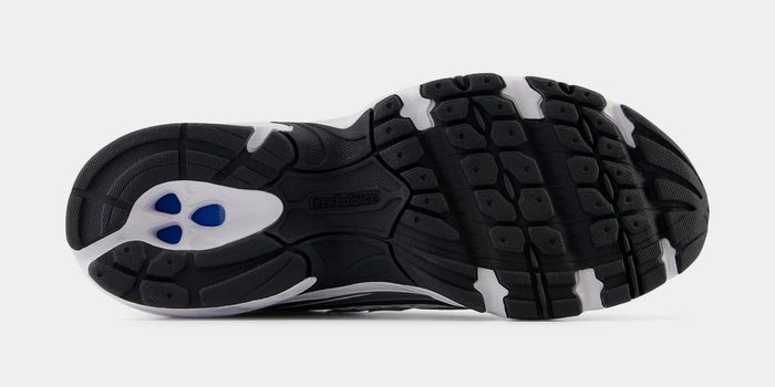740 Lace Grade School Lifestyle Shoes (White/Navy)