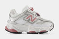 9060 Bungee Infant Toddler Lifestyle Shoes (New Balance White/Rosewood)