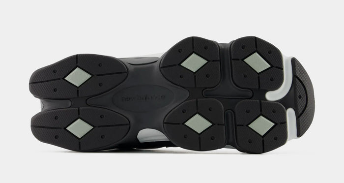 9060 Lace Grade School Lifestyle Shoes (Magnet/Faded Black)