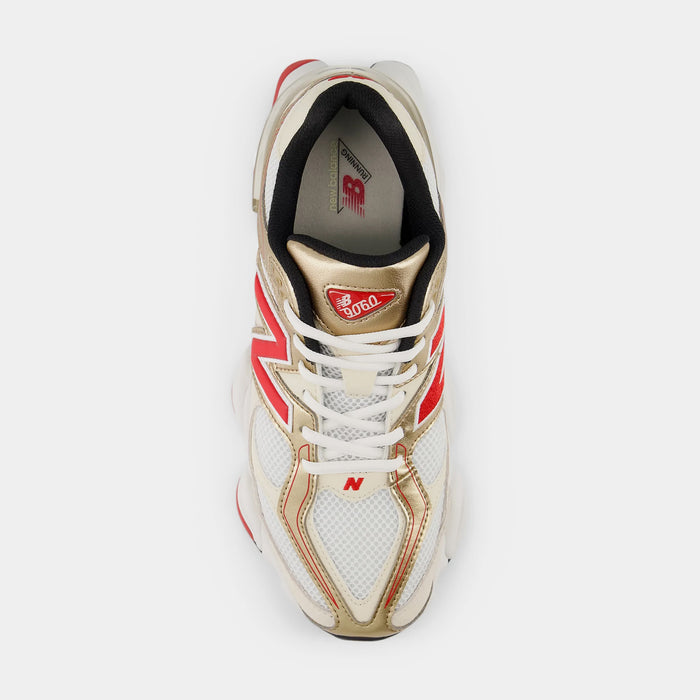 9060 Mens Lifestyle Shoes (Beige/Red)