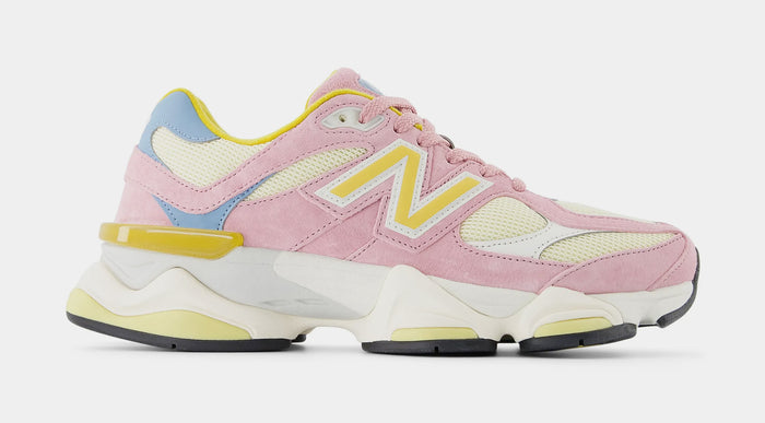 9060 Pink Taffy Mens Lifestyle Shoes (Pink Taffy/Yellow)