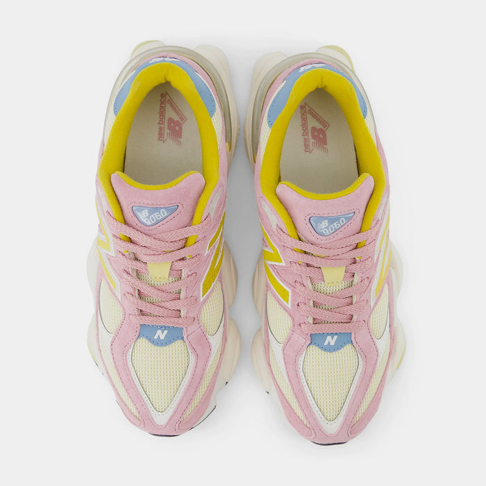 9060 Pink Taffy Mens Lifestyle Shoes (Pink Taffy/Yellow)
