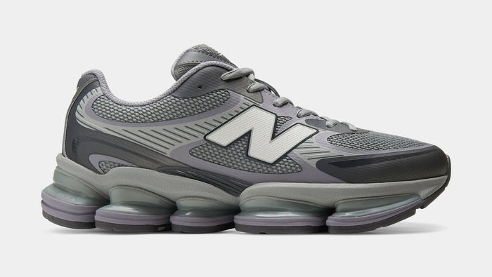 ABZORB 2000 Grey Days Mens Running Shoes (Truffle Salt/Castlerock)