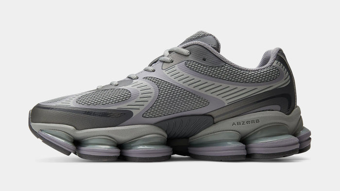 ABZORB 2000 Grey Days Mens Running Shoes (Truffle Salt/Castlerock)