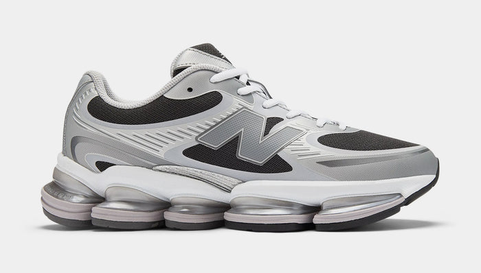 ABZORB 2000 Mens Running Shoes (Silver Metallic/Faded Black)