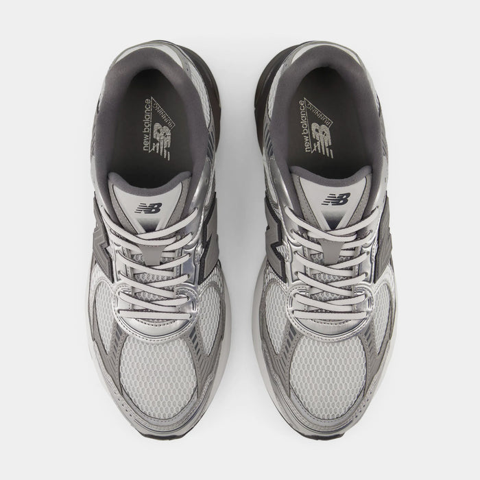 ABZORB 2010 Grey Days Mens Running Shoes (Black/Silver Metallic/Casterock)