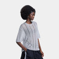 Adilenium Season 5 Silver Knitted Womens Jersey (Antique Silver)
