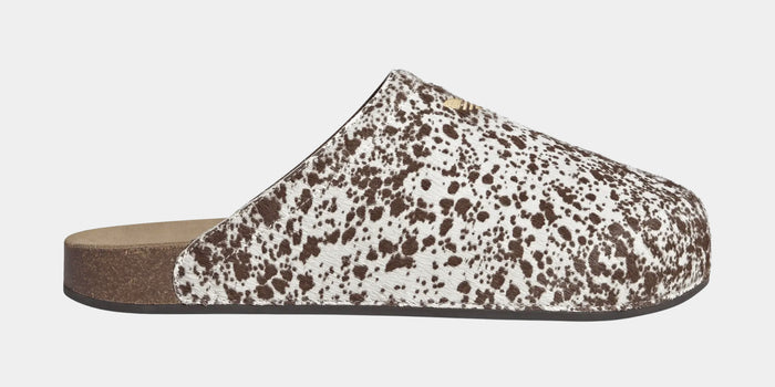 Adimule Slides Womens Sandals (Off White/Preloved Brown/Aurora Coffee)