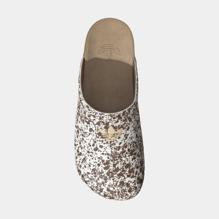 Adimule Slides Womens Sandals (Off White/Preloved Brown/Aurora Coffee)