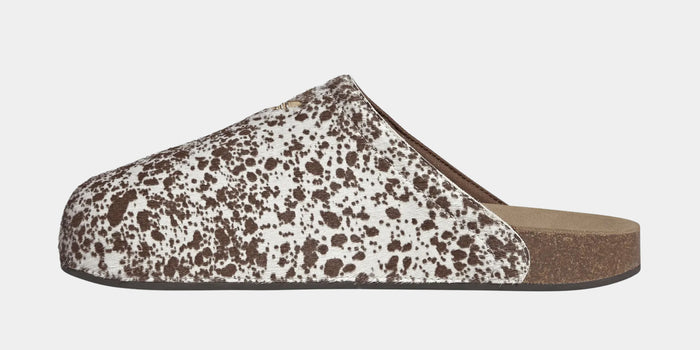 Adimule Slides Womens Sandals (Off White/Preloved Brown/Aurora Coffee)