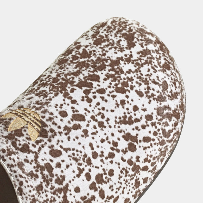 Adimule Slides Womens Sandals (Off White/Preloved Brown/Aurora Coffee)