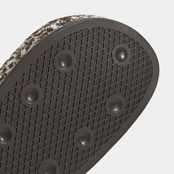 Adimule Slides Womens Sandals (Off White/Preloved Brown/Aurora Coffee)