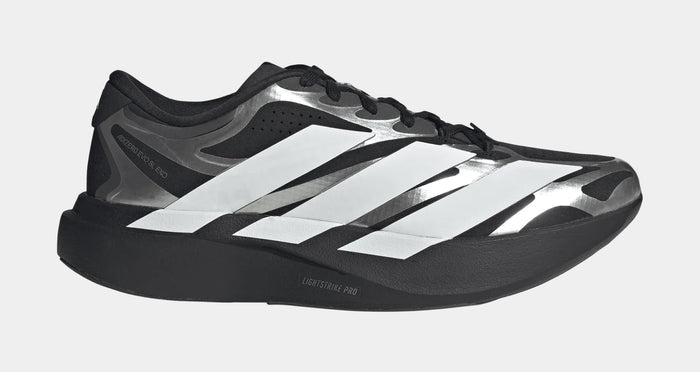 Adizero Evo SL EXO Mens Running Shoes (Core Black/Cloud White/Iron Metallic)
