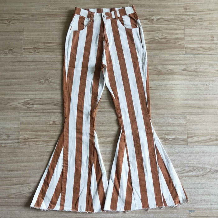 Adult danim stripes jeans    P0010