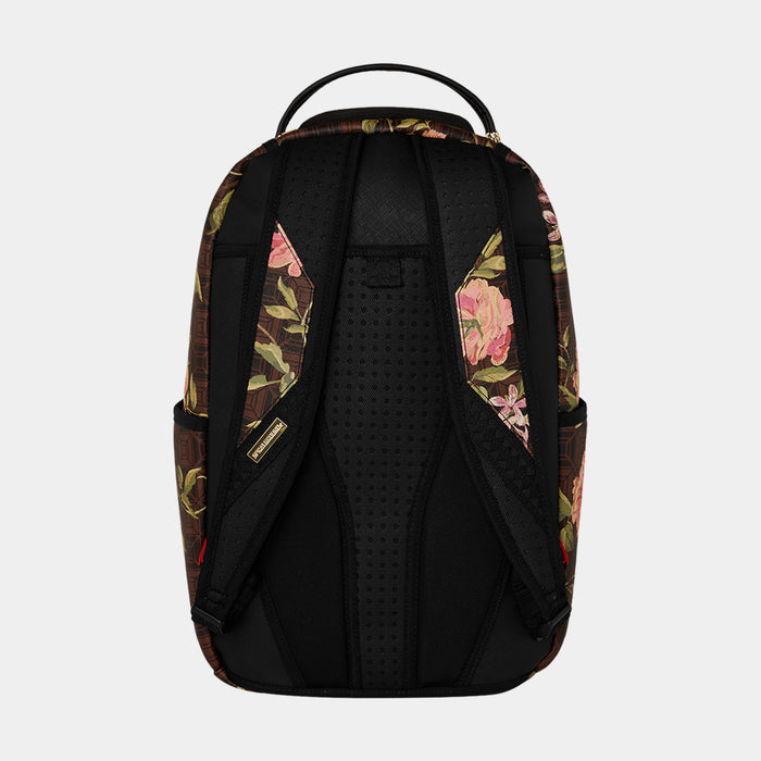 AI Dreamers Garden Mens Backpack (Black/Brown)