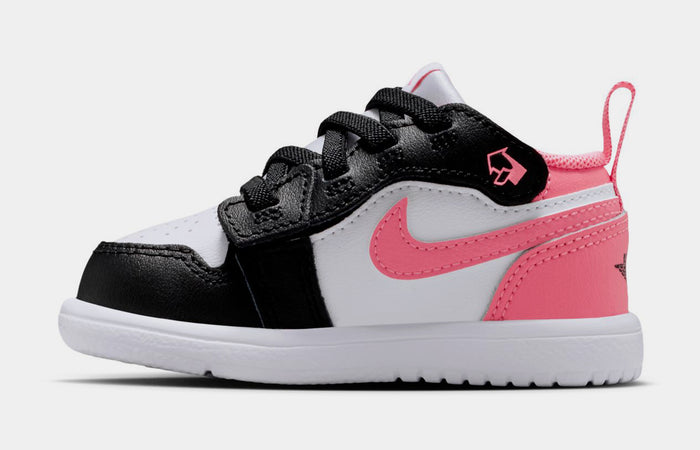 Air Jordan 1 Low Alt Infant Toddler Lifestyle Shoes (Black/White/Pink Gaze)