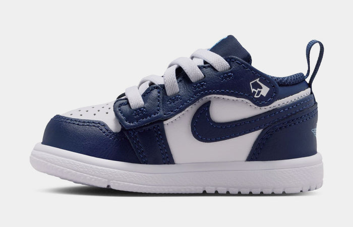 Air Jordan 1 Low Alt Infant Toddler Lifestyle Shoes (Midnight Navy/White/University Blue)