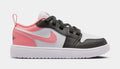 Air Jordan 1 Low Alt Preschool Lifestyle Shoes (Black/White/Pink Gaze)