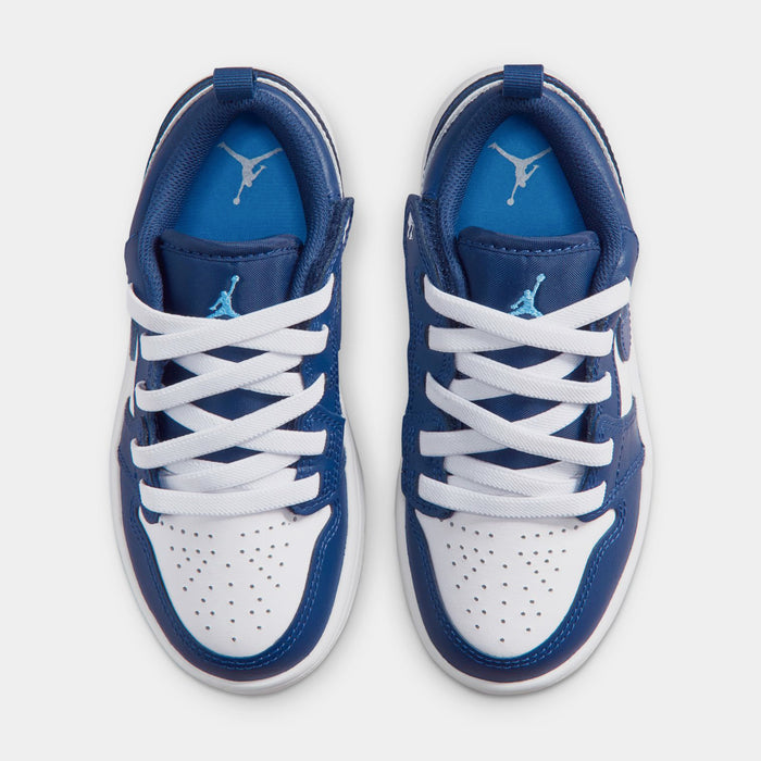 Air Jordan 1 Low Alt Preschool Lifestyle Shoes (Midnight Navy/University Blue/White)