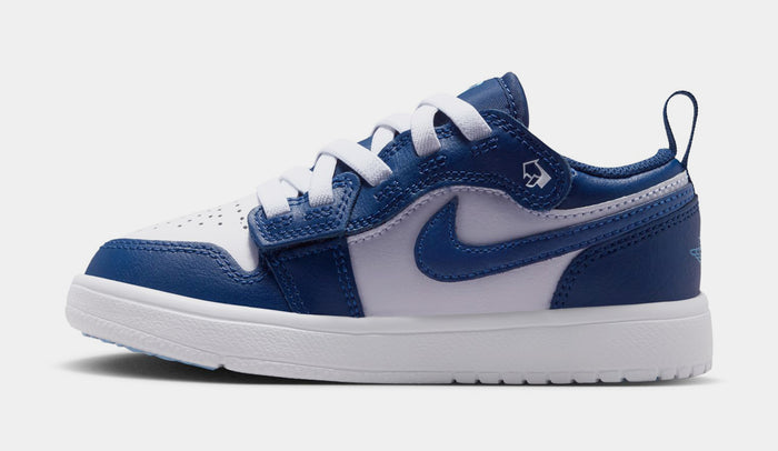 Air Jordan 1 Low Alt Preschool Lifestyle Shoes (Midnight Navy/University Blue/White)