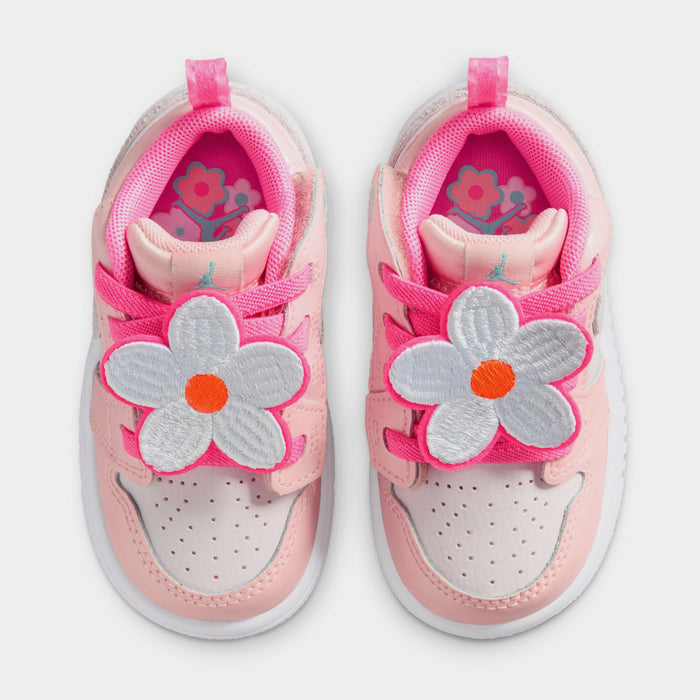 Air Jordan 1 Low Alt SE Infant Toddler Lifestyle Shoes (Pink Glow/Light Aqua/Pink Bloom)