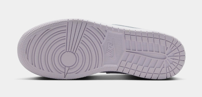 Air Jordan 1 Low Grade School Lifestyle Shoes (Barely Grape/White/Violet Mist)