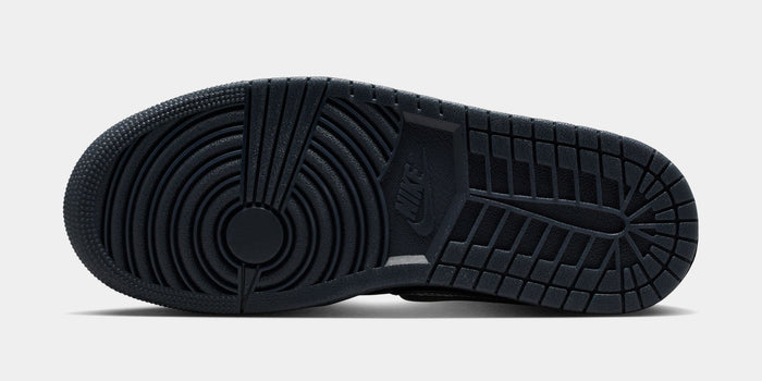 Air Jordan 1 Low Method of Make Womens Lifestyle Shoes (Black/Metallic Silver/White/Anthracite)