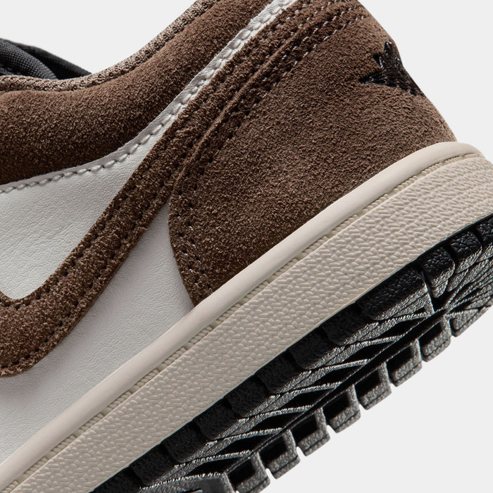 Air Jordan 1 Low Palomino Preschool Lifestyle Shoes (Palomino/Black/Phantom Sail)